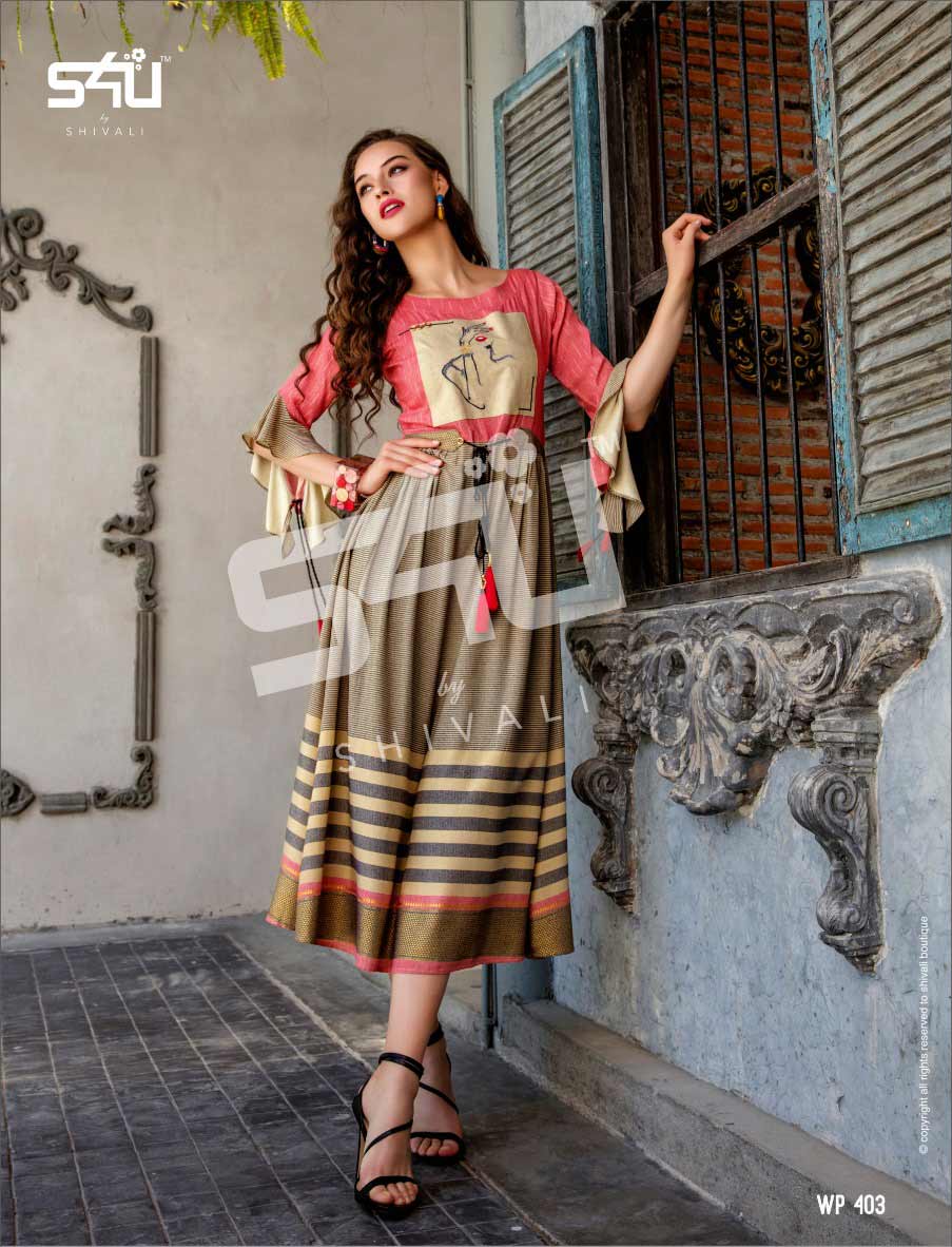 S4u Weekend Passion Vol 4 Midi Gown Style Kurti Collection S4u Weekend Passion Vol 4 Midi Gown Style Kurti Collection